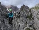 Ferrata Campanile Colesei: Sonja in der Variante