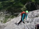 Ferrata Campanile Colesei: Sonja in der Variante