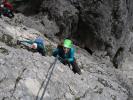 Ferrata Campanile Colesei: Andreas, Josef, ? und Sonja