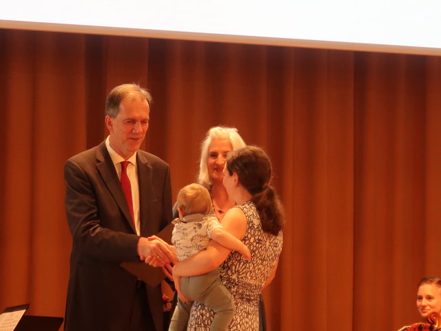 Nils und Sabine im Sparkassensaal Wiener Neustadt