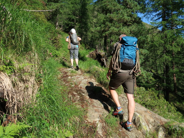 Victoria und Frank im Moschwald