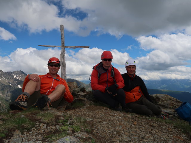 Ich, Werner und Frank am Grabenstein, 2.665 m