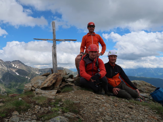 Ich, Werner und Frank am Grabenstein, 2.665 m