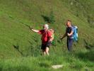 Josef und Andreas zwischen Moschwald und Sauspitze-Westgrat