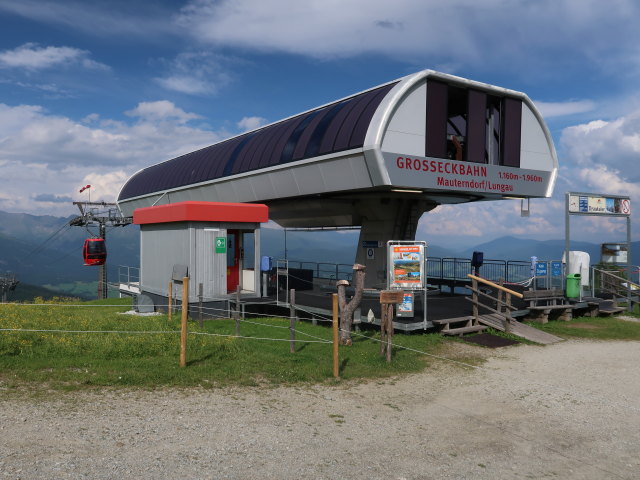 Bergstation der Großeckbahn, 1.960 m (13. Juli)