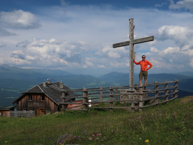 Ich am Großeck, 2.072 m (13. Juli)