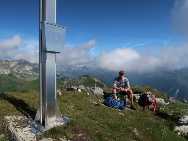 Frank am Schareck, 2.466 m (14. Juli)