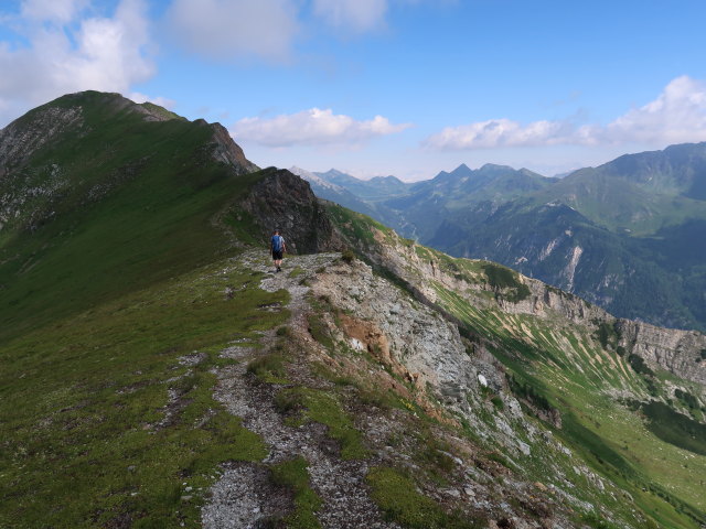 Frank zwischen Schareck und Lapernigspitze (14. Juli)