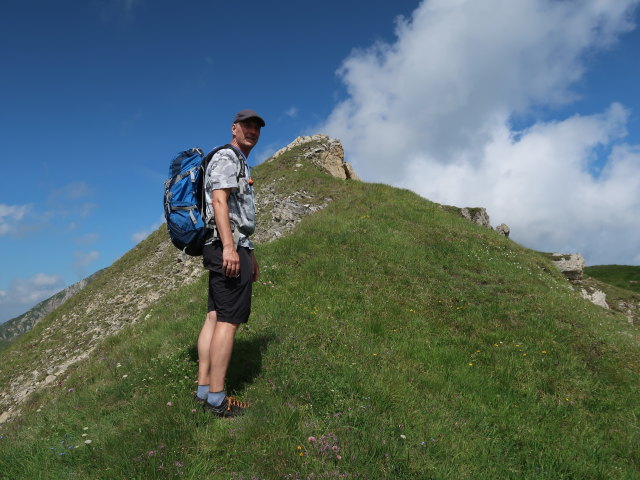 Frank zwischen Schareck und Lapernigspitze (14. Juli)