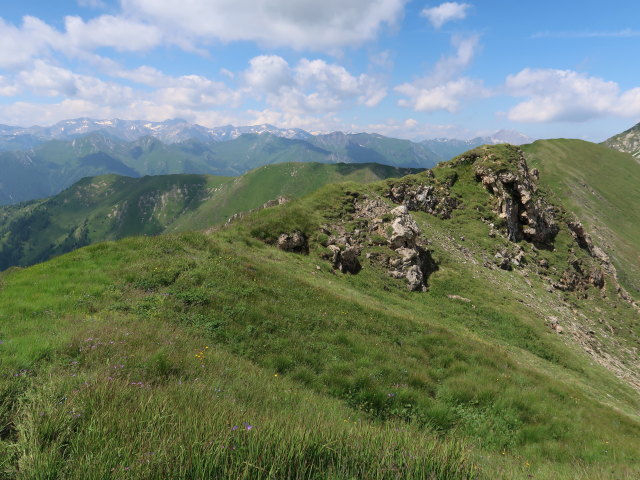 zwischen Lapernigspitze und Viertleck (14. Juli)