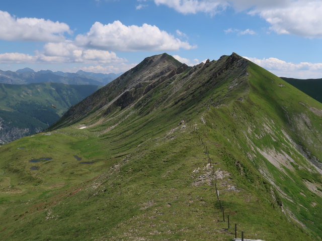 zwischen Lapernigspitze und Viertleck (14. Juli)