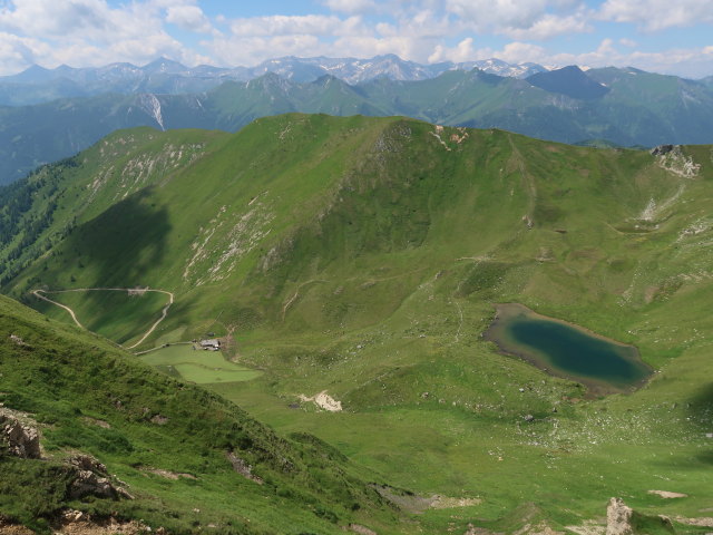 Steinbaueralm und Steinsee (14. Juli)