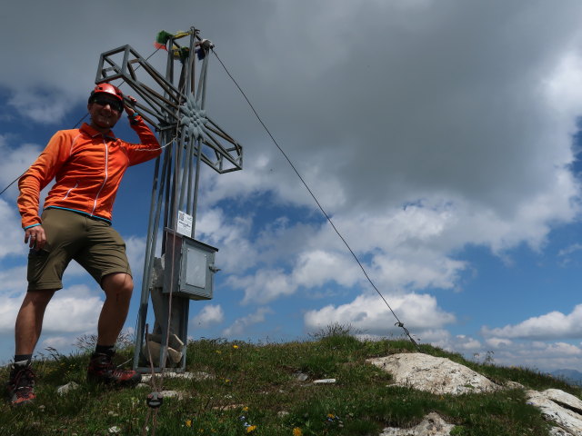 Ich am Weißeneck, 2.563 m (14. Juli)