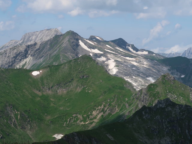 vom Weißeneck Richtung Nordwesten (14. Juli)