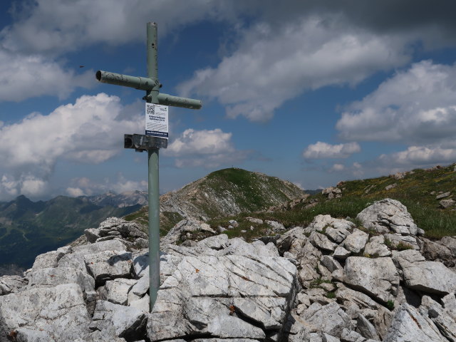 Vorderes Weißeneck, 2.550 m (14. Juli)