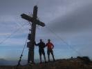 Frank und ich am Speiereck, 2.411 m (14. Juli)