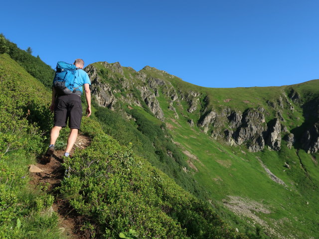 Frank zwischen Ochsenkar und Gefrorenem See