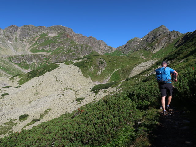 Frank zwischen Ochsenkar und Gefrorenem See