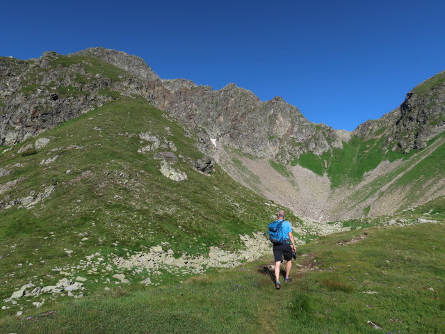 Frank zwischen Ochsenkar und Gefrorenem See