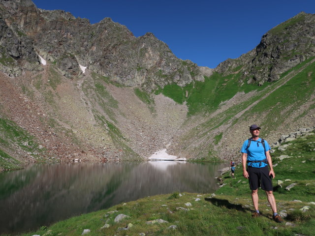 Frank beim Gefrorenen See, 2.076 m