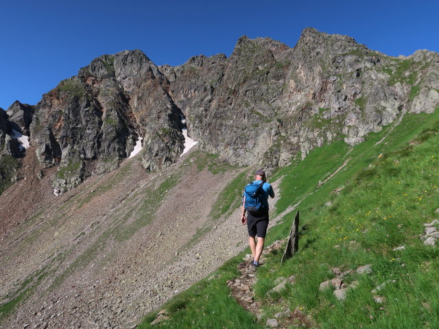 Frank zwischen Gefrorenem See und Sonntagskarspitze