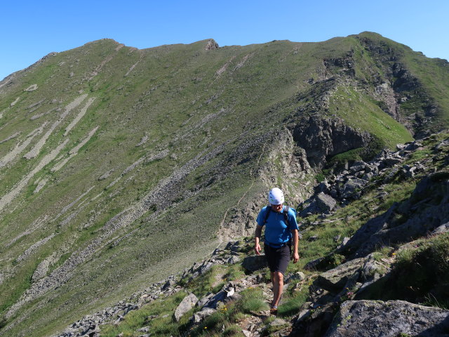 Frank zwischen Gefrorenem See und Sonntagskarspitze