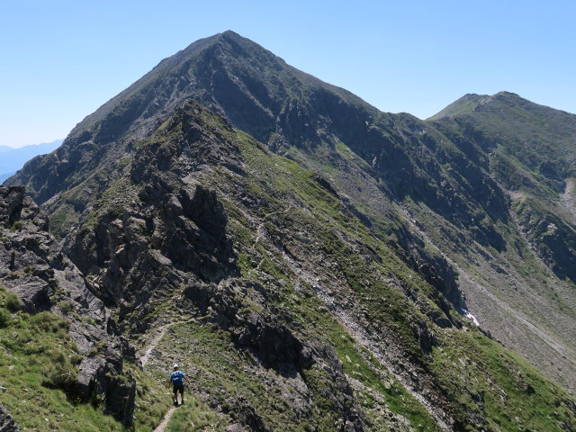 Frank zwischen Sonntagskarspitze und Großem Bösenstein