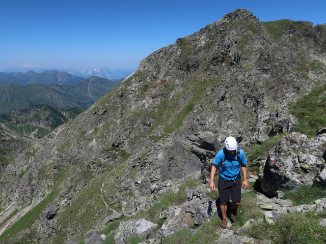 Frank zwischen Sonntagskarspitze und Großem Bösenstein