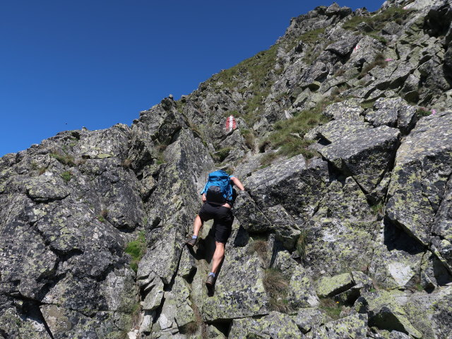 Frank zwischen Sonntagskarspitze und Großem Bösenstein