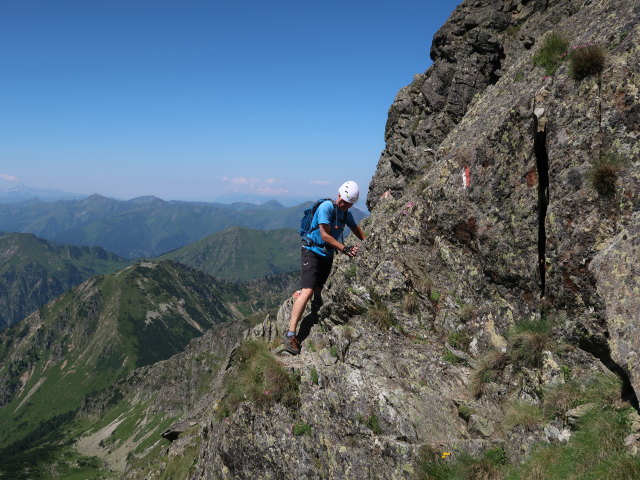 Frank zwischen Sonntagskarspitze und Großem Bösenstein