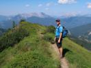 Frank am Langmannweg zwischen Großem Hengst und Edelrautehütte