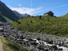 Zollhütte zwischen Hohenzollernhaus und Smaragdsee (26. Juli)