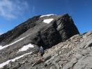 Christoph zwischen Riffljoch und Glockturm (27. Juli)