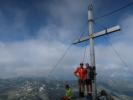 Ich und Christoph am Glockturm, 3.353 m (27. Juli)