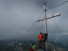 Ich und Christoph am Glockturm, 3.353 m (27. Juli)