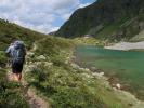 Christoph beim Smaragdsee (27. Juli)