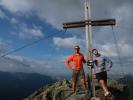 Ich und Christoph auf der Nauderer Hennesiglspitze, 3.042 m (28. Juli)