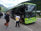 Christoph in der Haltestelle Graun im Vinschgau Kappl (28. Juli)