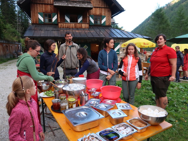 Rotgüldenseehütte, 1.739 m (10. Aug.)