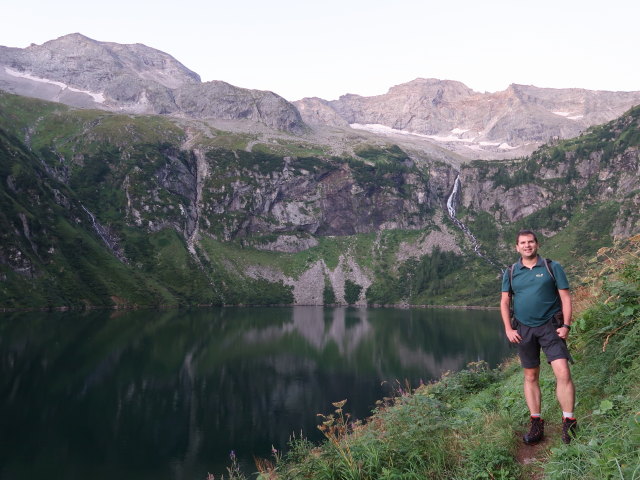 Ronald beim Unteren Rotgüldensee, 1.733 m (11. Aug.)