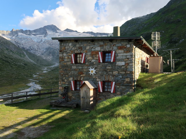 Osnabrücker Hütte, 2.026 m (11. Aug.)