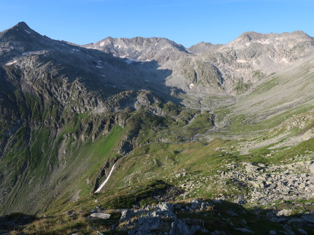 zwischen Fallboden und Unterem Schwarzhornsee (12. Aug.)