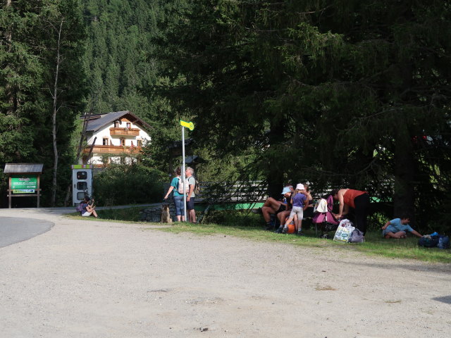 Haltestelle Mallnitz Ankogelbahn Talstation (12. Aug.)