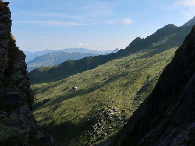 Karl-von-Edel-Hütte von der Filzenschneid aus