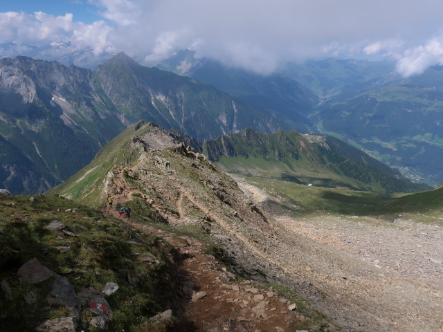 zwischen Popbergschneid und Ahornspitze