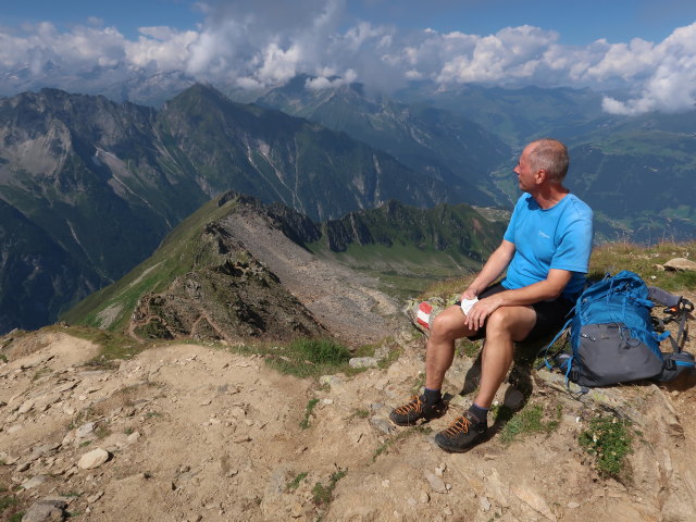 Frank zwischen Popbergschneid und Ahornspitze