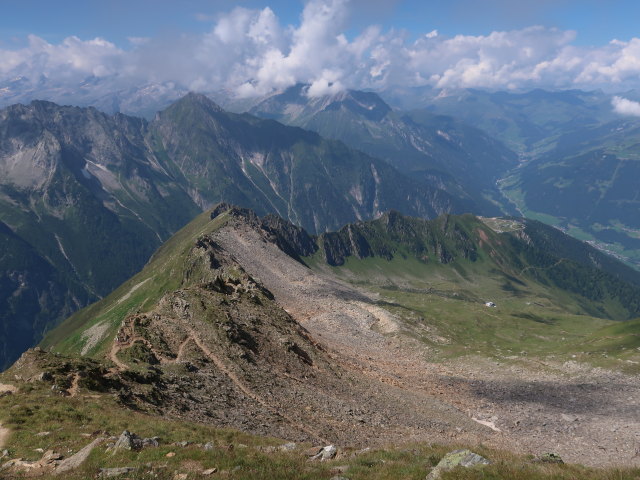 zwischen Popbergschneid und Ahornspitze