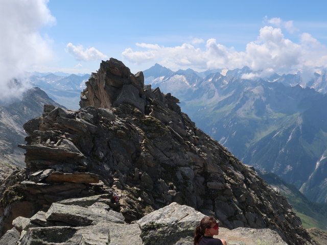 S dgipfel der Ahornspitze vom Nordgipfel aus