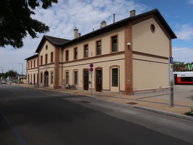 Bahnhof Mistelbach an der Zaya, 209 m