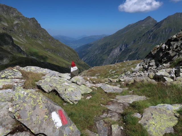 Fürther Weg zwischen Sandebentörl und Neuer Fürther Hütte (24. Aug.)